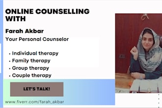 provide you with counselling in your marriage, relationships