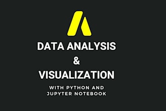 do data visualization using python and jupyter notebook
