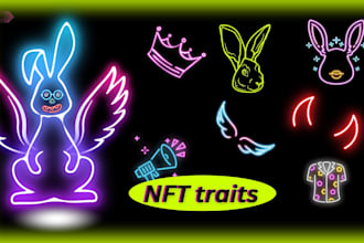 create nft layers traits and accessories nft collections