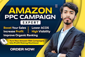 setup and optimize your amazon PPC campaigns, amazon fba PPC ads campaign