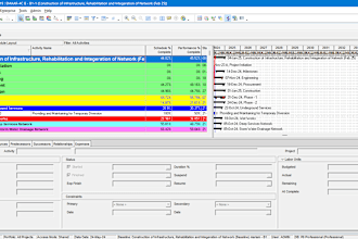 build projects on primavera p6