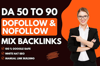 provide high authority white hat manual SEO backlinks