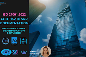 provide iso 27001 certification