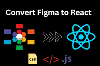 convert figma designs to react components with tailwind CSS
