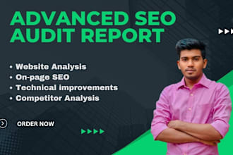 advanced SEO audit report provides with competitor analysis