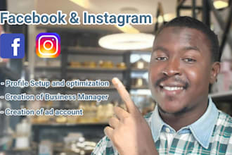 set up and optimize your facebook and instagram pages