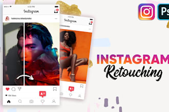 do aesthetic photoshop editing and color grading for your instagram photos