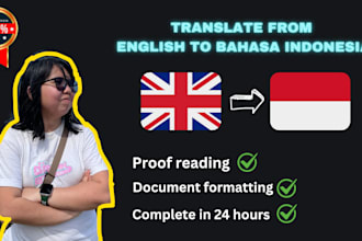 do translate from english to bahasa indonesia