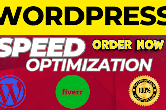 do wordpress website speed optimization