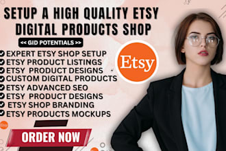 etsy shop etsy digital products etsy listing etsy seo etsy store setup ecommerce