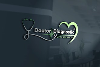 do hospitality nursing homecare healthcare and medical logo with business card
