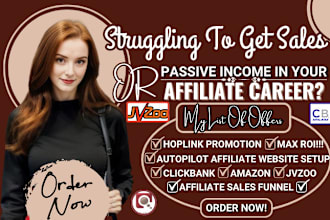 affiliate program for shopify store, wix website, wordpress website or funnel
