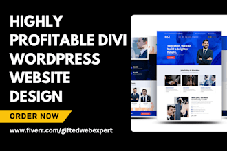 create divi, clone, website copy, portfolio duplicate webflow wordpress  website