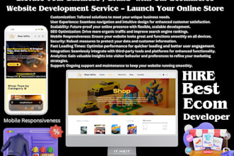 develop ecommerce website that makes sales