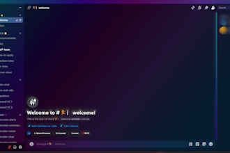 create a professional gaming or clan discord server