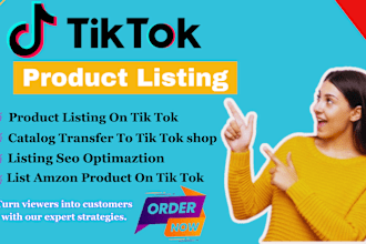 setup tiktok shop, manage tiktok listing, product list tik tok shop