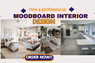 design your mood board, vision board, interior design shopping list brand