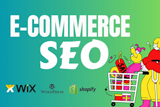 seo optimize your ecommerce website, shopify, wordpress, wix