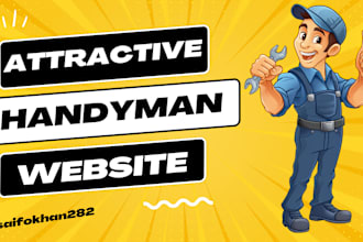 design construction, handyman, junk removal, plumbing, roofing website