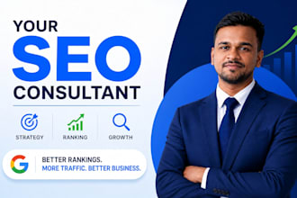 be your SEO consultant, mentor, coach, google ranking
