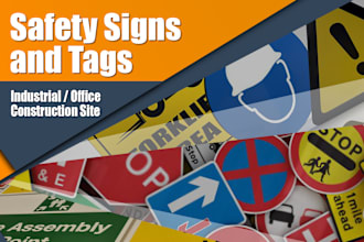 design safety, warning signs and tags professional solution