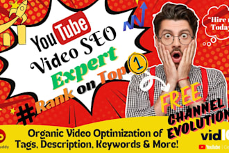 do best youtube video SEO expert optimization for top ranking