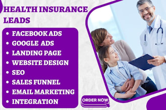 generate health insurance leads home care medicaid ad medicare insurance website