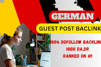 provide guest post backlinks on german sites