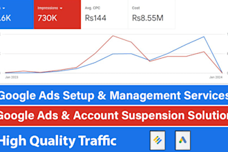 setup and manage google ads and ads account suspension solution
