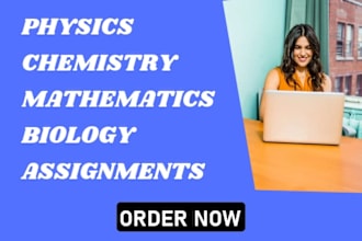 help you in chemistry, mathematics, calculus tasks and assignments