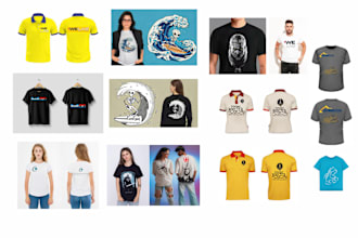 design a tshirt and merchandise