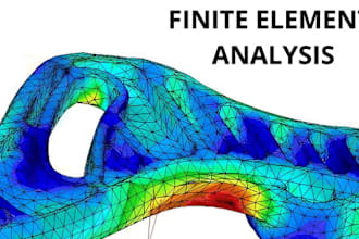do finite element and stuctural analysis using ansys