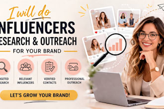 do micro influencers research and outreach