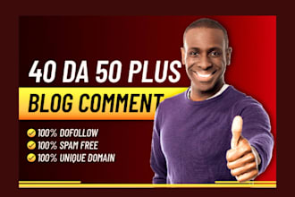 create unique domain low obl blog comments with high da