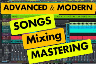 create your personalized custom song, tuning, mix or master vocals with music