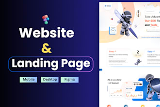 do figma website , landing page ui , figma ui ux , uiux