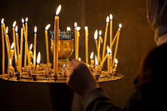 light a candle for you in the orthodox church