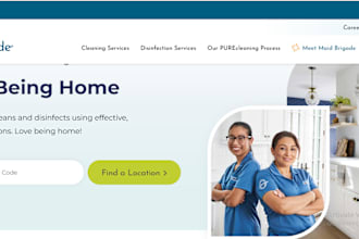 design house cleaning website, office cleaning website, carpet cleaning website
