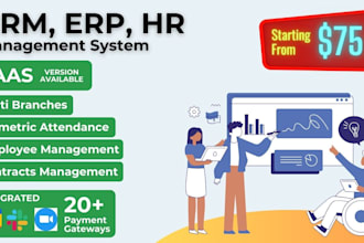 provide CRM , erp and HR management software