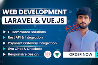 fix bugs or develop php, laravel, react, vuejs applications