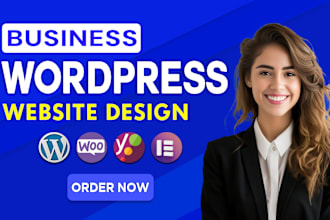 build wordpress website, custom wordpress website, business website development