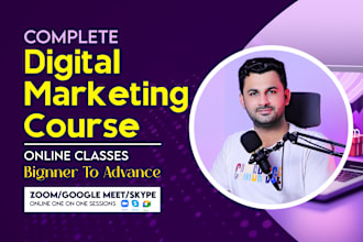 teach you digital media marketing complete course online