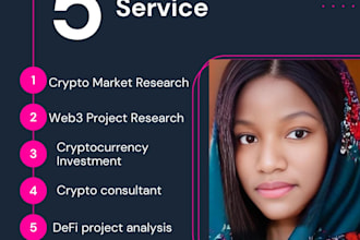 do research for the undervalued web3 crypto project for investing