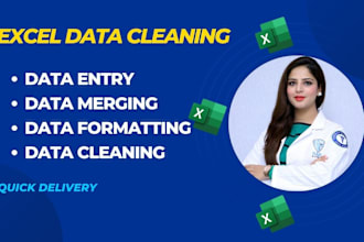 clean, merge, and organize excel data