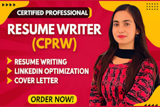 deliver professional resume writing services, ats resume, cover letter, linkedin