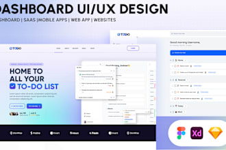 all in one dashboard design saas CRM and admin figma