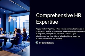 provide expert HR consultancy to streamline your workforce management