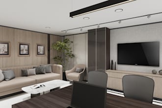 design 2d plan, 3d interior, exterior, furniture, exhibition booth, installation