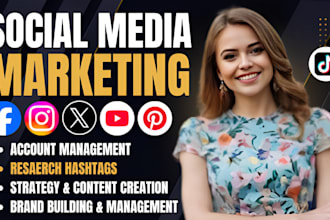 be your social media marketing manager and instagram content creator