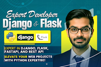 code python django flask projects with fastapi and rest API services